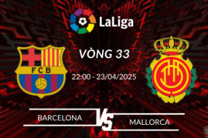 Soi kèo Barcelona vs Mallorca vào lúc 22:00 ngày 23/04